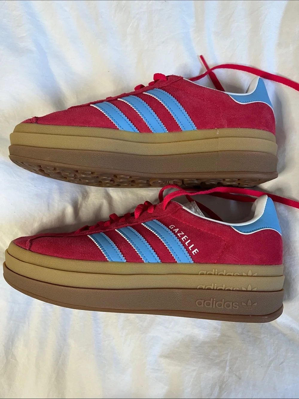 adidas Gazelle Bold Active Pink Blue Burst (Women's) size 7-7.5